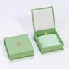Nueva Caja de Joyería Magnética de Gama Alta con Tapa abatible, Caja de Joyería para Pendientes con Forma de Libro, Caja de Empaque para Collares, Personalización de Gama Alta