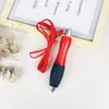 Cordão de Lanyard para Imprensa Caneta Esferográfica Gordinha Grande Gordinha Bainha de Aperto de Mão Caneta de Presente Plástica Corda de Alça para Pendurar no Pescoço Caneta Publicitária