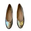 Versión de cuero suave~ Zapatos de mujer versátiles vintage con suelas suaves, empeine suave y cómodo, sin cordones, punta redonda, zapatos bajos