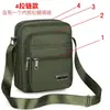 Bolsa Masculina Novo Estilo Grande Capacidade Ombro Único Transversal Casual Multi-Camadas Mochila Única Bolsa Masculina de Negócios para Barraca de Negócios e Coleta de Dinheiro