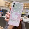 Funda transparente con diseño de gatito de dibujos animados para iPhone 13, compatible con Apple 12 Pro y Apple 15 Pro.