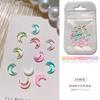 20 accesorios para uñas cristal moca plano Diamante Amor red mariposa Estrella Roja Luna color mágico aurora taladro de uñas