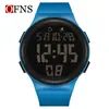 Sanda transmisión en vivo popular reloj electrónico de esfera grande multifunción exterior luminoso impermeable reloj electrónico de moda moderno