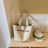Bolso bandolera de lona casual y minimalista, nuevo estilo coreano 2026, relajado y único, adecuado para ir al trabajo y hacer compras, bolso de mano