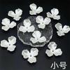 27mm38mm Colorido Material de Magnolia Pétalos de Tres Hojas Cuentas Hechas a Mano DIY Estilo Caliente Douyin Venta al por Mayor