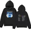 Sudadera con capucha unisex de estilo hip-hop para comercio exterior, nueva en 2024, con forro polar, jersey holgado casual