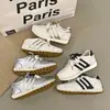 Zapatillas de entrenamiento alemanas de suela plana para mujer, modelo nuevo otoño e invierno 2026, zapatillas deportivas casual cómodas, zapatillas de papá, zapatillas blancas, zapatillas de skate