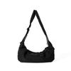 Bolsa Dumpling de Tela de Nylon Nicho Personalizada, Bolso de Hombro de Color Puro Moderno y Casual, Bolso Cruzado Versátil de Gran Capacidad, Verano