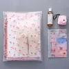 Bolsas de Armazenamento à Prova de Poeira para Roupas de Viagem no Atacado, Sacos com Zíper Fosco para Embalar Roupa Íntima, Sapatos e Roupas