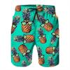 Venta directa de comercio exterior Europa y Estados Unidos transfronterizos impresión digital 3D sol hombres secado rápido holgados casuales shorts de playa