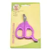 Atacado de fábrica aço inoxidável pet pequeno cortador de unhas pequeno cão gato cão cuidados de beleza mini cortador de unhas suprimentos