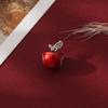 Accesorios de Aleación Navideños con Goteo de Aceite Accesorios para Árbol de Navidad DIY Colgante de Dibujos Animados de Papá Noel Reno Colgante Accesorios de Joyería