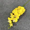 Cenário de Arranjo de Flores Artificiais Amarelas Rosas Falsas Arranjo de Flores Estilo Floresta de Casamento Flores Adereços Decorativos