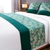 Corredor de Cama de Lujo Nórdico Ligero, Cubierta de Cama para Hotel de Estancia en Casa, Decoración de Ropa de Cama, Manta Anti-Suciedad, Bandera de Cama de Gama Alta al por Mayor
