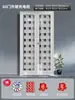 Gabinete de Almacenamiento para Teléfonos Móviles con Cerradura, Gabinete de Carga para Walkie-Talkies, Puerta de Cristal, Recargable, Gabinete de Almacenamiento para Teléfonos Móviles para Salas de Exámenes Escolares