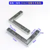 Amortiguador Hidráulico Bisagra Cielo y Tierra Marco de Aluminio Minimalista Puerta de Armario Bisagra Invisible Ajustable Eje Oculto Fabricante Venta al por Mayor