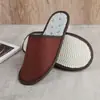 Chinelos Descartáveis Star Hotel, Tecido de Pelúcia Quente, Estilo Antiderrapante, Adequado para Pousadas, Viagens e Hotelaria, Atacado para o Inverno