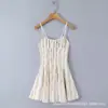 2026 Nuevo Vestido de Princesa Romántico de Diseño Francés de Nicho Vietnamita Vestido con Correa de Encaje para Ceñir la Cintura para Mujer