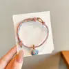 Pulsera con Colgante de Zongzi para Niños DIY Ajustable Festival del Bote del Dragón Cuerda Colorida 2026 Nueva Pulsera del Festival del Bote del Dragón Venta al por Mayor para Puestos de Mercado