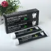 Pasta de Dente Autêntica de Carvão de Bambu Carvão Ativado Pasta Preta Cristal de Carvão de Bambu Hálito Fresco Manchas nos Dentes Fabricante Lote de Exportação