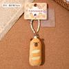 Chaveiro Pingente Capivara de Pelúcia Pão Boneca Fofa Pingente para Mochila Escolar Pequeno Ornamento Boneca Venda por Atacado