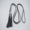 Xinyou Cuerda de Poliéster de Tres Hilos Cinturón de Calabaza Borla Accesorio para Ropa Trenza Borla Doble 160 Venta Directa de Fábrica