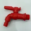 Válvula de Bola para Grifo Colorida Grifo Válvula de Bola de 1/2 Pulgada Grifo de Alto Flujo de Apertura Rápida Grifo de Lavadora de Plástico