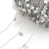 1 m Colar de Corrente Borboleta Corrente Base Corrente de Ferro Colar Pulseira Joias Joias DIY Acessórios Y45