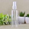 Botella de plástico con pulverizador/espray para galvanoplastia de 100 ml, con atomizador fino y hombro redondo, para cosméticos de PET.