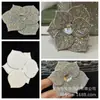 Zapatos Nuevos de Diamante Completo Transfronterizos, Ropa de Flores, Pasadores, Accesorios DIY, Pedrería, Flores Estéreo Super Brillantes, Estilo Caliente
