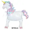 Balão de Animal 4D com Rodas para Ficar em Pé e Andar, Celebriade Cibernética, Barraca de Feira Noturna, Festa de Aniversário Infantil, Brinquedo Inflável, Decoração
