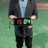 Marcador Electrónico Baloncesto Voleibol Billar Bádminton Tenis de Mesa Mini Portátil Flipper de Puntuación Control Remoto