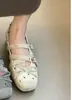 Zapatos Mary Jane 2026 para mujer, zapatos casuales retro de otoño con punta poco profunda, mocasines de punta cuadrada, slip-on planos de lunares, estilo nuevo