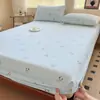 Sábana Bajera de Tela Gruesa Engrosada Cubierta para Cama Individual Protector de Colchón para Estudiantes Universal para Todas las Estaciones Nuevo Modelo 2026