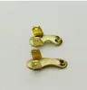 Accesorios para instrumento de trompeta, tornillo de válvula de drenaje de corneta, resorte, botón adhesivo, biela, almohadillas de tapa superior e inferior