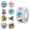 500 Pegatinas Decorativas Lindas de Hello Kitty de Dibujos Animados Pegatinas en Rollo Pegatinas de Sellado Adhesivo No Secante Pegatinas en Rollo Pegatinas Creativas DIY para Niños
