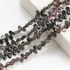 En Stock 6x12 Agujero Horizontal Cristal de Luna Creciente Colgante Pendiente de Estilo Antiguo para Hacer Manualidades Joyería Colgante de Collar Cuentas Sueltas de Vidrio Material
