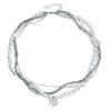 Collar multicapa de lujo con colgante de circonita y perla de cristal transfronterizo europeo y americano para mujer