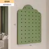 Estante de Pared con Tablero Perforado de Madera Estante para Flores de Balcón Colgante de Pared para Plantas Verdes Estante de Exhibición de Pared con Forma de Fondo para Sala de Estar