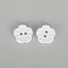 Botones Nuevos de Resina con Flores de Colores, Botones Lindos de Dibujos Animados para Coser a Mano de Niños, Botones Decorativos de Cuatro Agujeros para Suéteres y Cárdigans