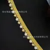 Perlas cosidas a mano, Cheongsam de una sola cara, Accesorios para la ropa, Encaje con cuentas, Pesados Accesorios Decorativos para Cuello de Ropa Hechos a Mano para Bricolaje