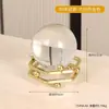 Adornos Decorativos de Arte en Hierro Transfronterizo con Hoja de Ginkgo, Nicho de Gama Alta para Sala de Estar, Oficina, Escritorio, Artesanía Metálica