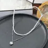 Collar con colgante de amor estéreo Dongdaemun de Corea del Sur, cadena de clavícula con corazón que combina con todo, colgante personalizado de moda que combina con todo.