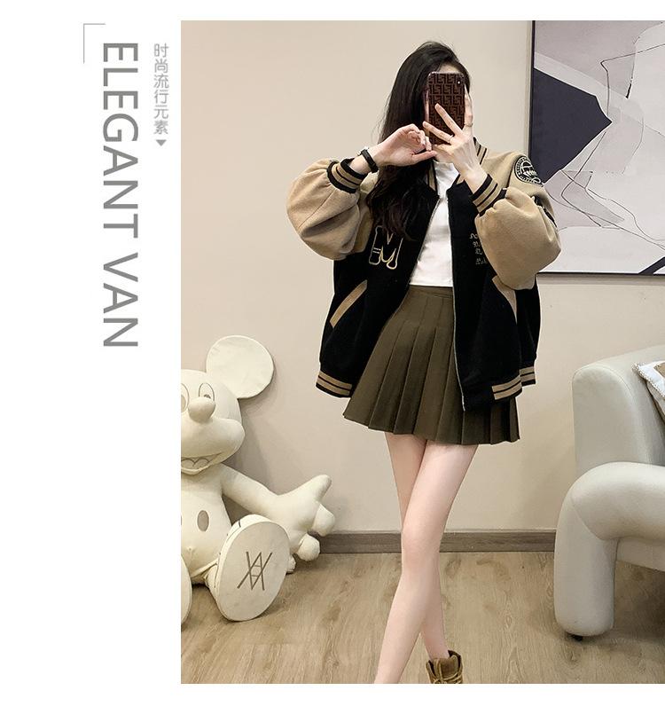 跨境淘货源分销2023秋冬季新款街头潮流减龄小个子爆款欧货网红款运动毛呢外套棒球服休闲运动气质休闲时尚流行新款秋冬装秋冬装女装时尚毛呢外套棒球服毛呢外套棒球服女装秋冬季毛呢外套棒球服女毛呢外套棒球服女女士运动服女装毛呢外套棒球服休闲毛呢外套棒球服秋冬季毛呢外套棒球服女装时尚毛呢外套棒球服盐系休闲毛呢外套棒球服女装2023百搭设计感小众洋气欧货阿里国际站跨境采购Cross-border, shopping source, distribution, 2023 autumn and winter new, street trends, age reduction, small, explosive, European goods, network red, sports woolen coat, baseball clothes, casual sports, temperament leisure, fashion popular, new autumn and winter wear, autumn and winter wear women's clothing, woolen coat, baseball clothes, women's autumn and winter, woolen coat, baseball clothes, Woolen coat baseball wear women, women's sportswear, women's woolen coat baseball wear, casual woolen coat baseball wear autumn and winter, women's fashion, salt department, casual woolen coat baseball wear women's wear, 2023 all match design sense, niche fashion, Ali International Station, cross-border procurement