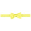 Diadema Infantil de Color Sólido con Lazo de Venta Caliente Transfronteriza Diadema para Bebé de Color Caramelo Accesorio para el Cabello de Cinta Acanalada Nudo Plano 644