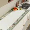 Tapete Drenante para Bancada de Cozinha Tapete Absorvente de Terra de Diatomáceas Jogo Americano para Louça Tigela Prato Tapete Barreira de Água para Bancada de Fogão Pia