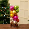 Bolas navideñas coloridas multi-cubo Accesorios para árbol de Navidad Centro comercial Escuela Bar Decoración colgante Escena del hogar Disfrazar