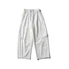 Ropa Vintage 25 Otoño Nuevo Estilo Callejero Retro Japonés Marca Hilo de Cimitarra Tarjeta Casual Holgado Pantalones de Pierna Ancha para Hombre