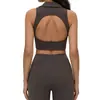 Top Deportivo Fitness Yoga Maya de Cuello Polo Clásico con Diseño de Gota de Agua para Mujer, Amigable con la Piel, Transpirable, Hermoso Diseño en la Espalda