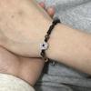 Pulsera de nicho Guofeng Ins 2023, minimalista, tejida a mano, universal, para parejas.